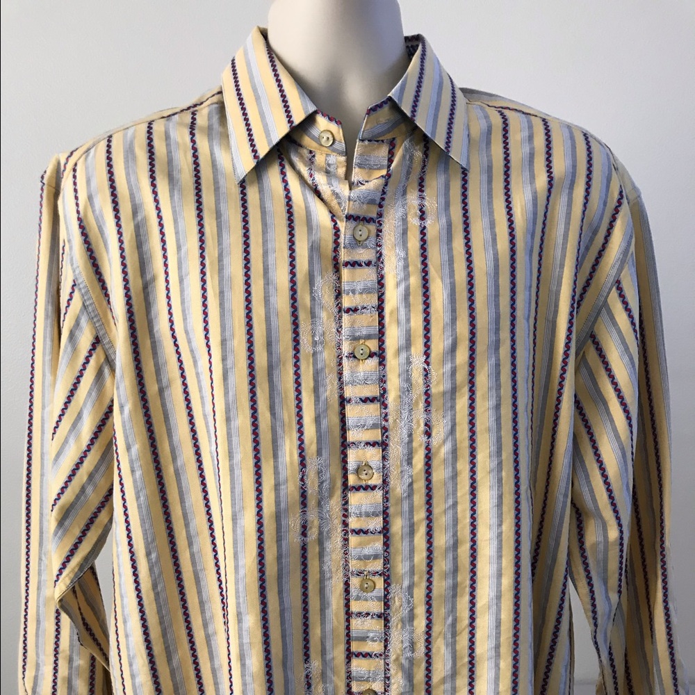 Robert Graham Gently Worn Long Sleeve Shir…